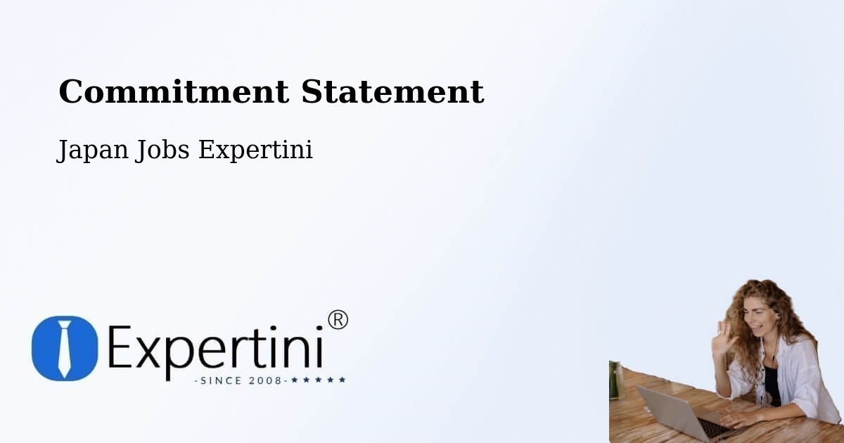 Corporate Commitment – Kashiwa Shi - Japan Jobs Expertini