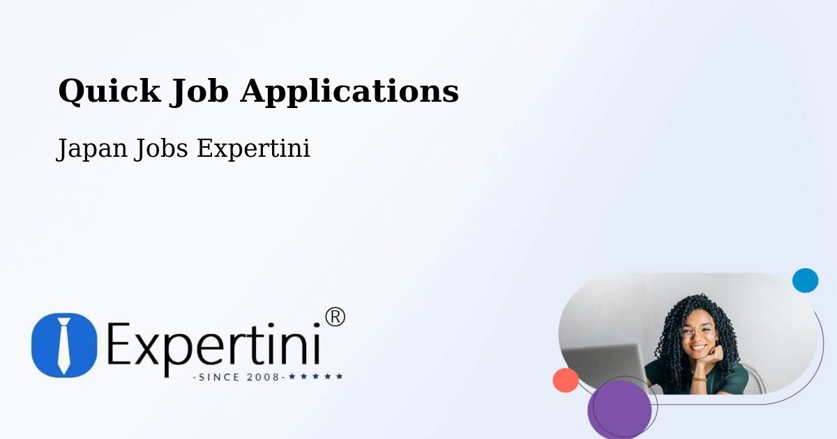 Quick Apply Feature – Kashiwa Shi - Japan Jobs Expertini